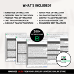 Ultimate Ecommerce Jewelry & Watches Store Website Optimization Checklist Secondary